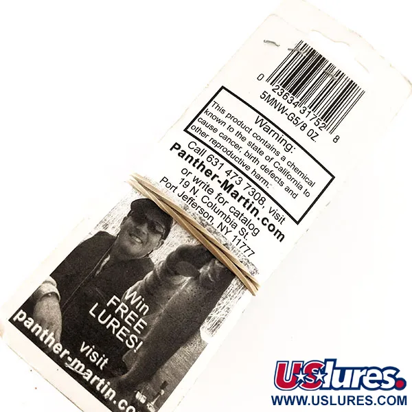 Panther Martin 6 Double Trouble Spinner, Or, 14g, #11826