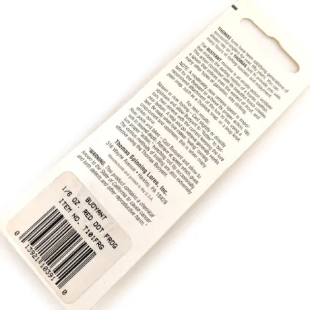 Thomas Buoyant Cuillère, Frog, 4.7g, Truite/Saumon, #T101FRG