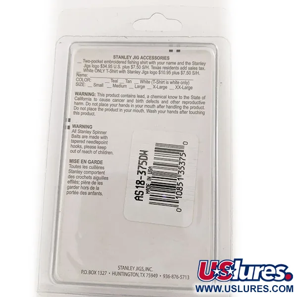 Stanley Platinum Babyby Wedge Spinnerbait, Blanc/Chartreuse, 3,5g, #11833