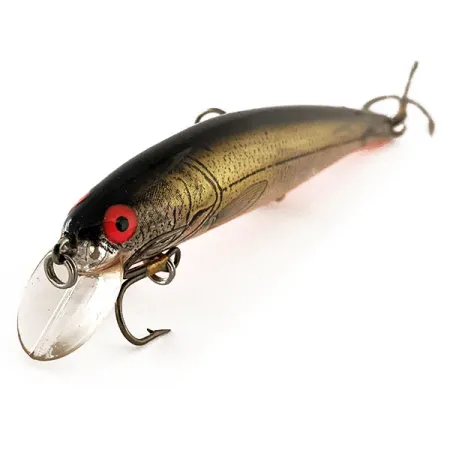 Bomber Long A15A Jerkbait, Or-Noir, 14g, Suspending, #11840