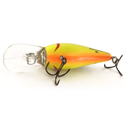 Bomber B04A UV Crankbait, Nid d'abeille Chartreuse, 8g, UV, #11853