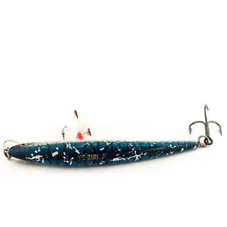 Yo-Zuri CRYSTAL MINNOW (F) 13, Argent/Bleu, 17g, Flottant, #11856