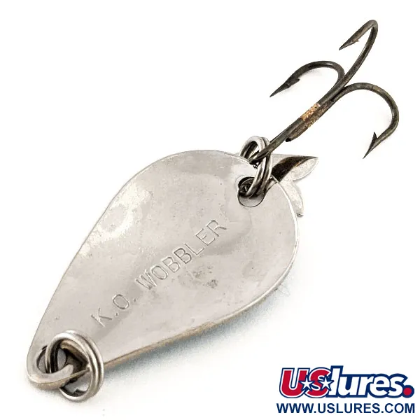 Acme K.O. Wobbler Cuillère, Nickel/Bleu, 7g, Sonic Flipper Tail, #11862