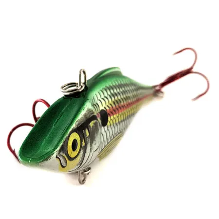 Rapala Rattl'n RAP 08 Lipless Coulant, Vert/Argent, 20g, Billes, #11880