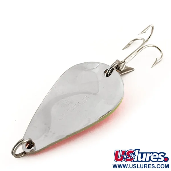 Acme K.O. Wobbler Cuiller, Jaune/Rouge/Nickel, 21g, Sonic Tail, #11887