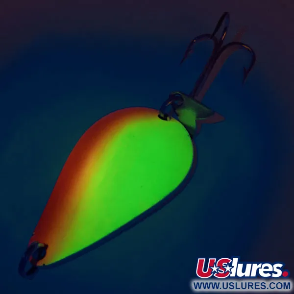 Acme K.O. Wobbler Cuiller, Jaune/Rouge/Nickel, 21g, Sonic Tail, #11887