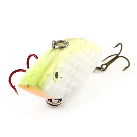 Strike King Diamond Shad UV Lipless Crankbait, Blanc, 14g, UV, #11888