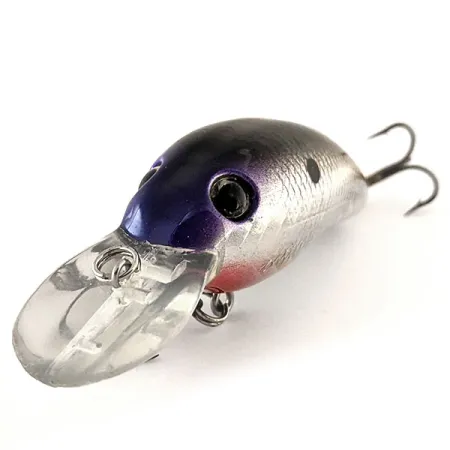 Renegade Crank Poisson nageur, Argent/Violet, 9g, Bavette XL, #11890