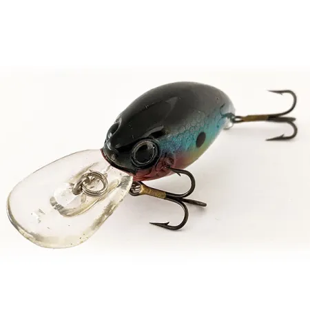 Poisson-Nageur Renegade Lunker Diver, Sarcelle/Or, 9g, Rattle, #11895