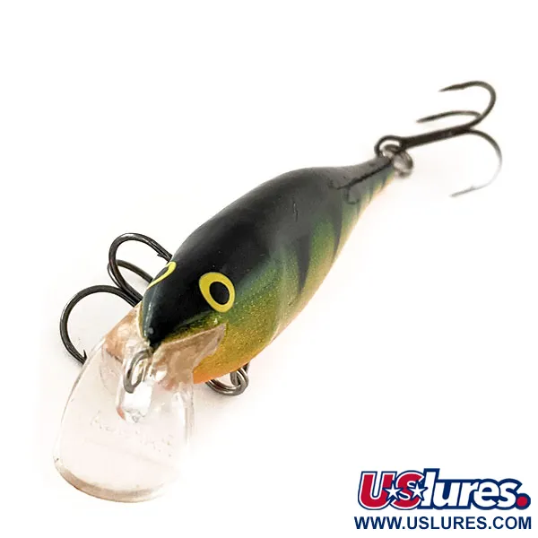 Rapala Shallow Shad Rap 09 Poisson Nageur, Fire Tiger, 12g, Balsa, #11907