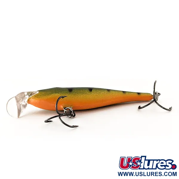 Rapala Shallow Shad Rap 09 Poisson Nageur, Fire Tiger, 12g, Balsa, #11907