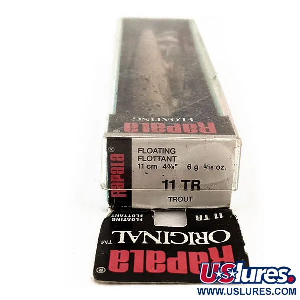 Rapala Original Floater F11 Minnow, TR (Truite), 6g, Balsa, #11908