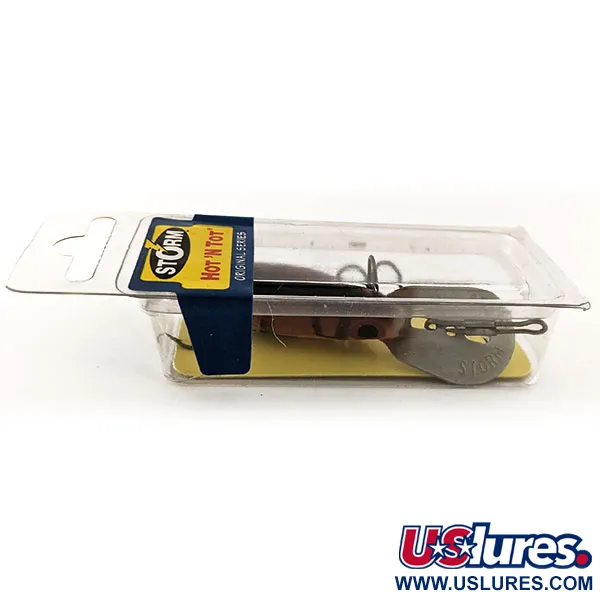 Leurre Storm Original Hot'N'Tot, Orange/Noir, 6.5g, Bavette Métal, #11931