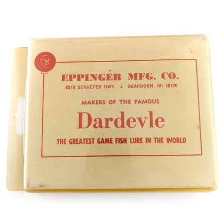 Eppinger Dardevle Kit Set cuillères, Rouge-Blanc/Jaune, #11955