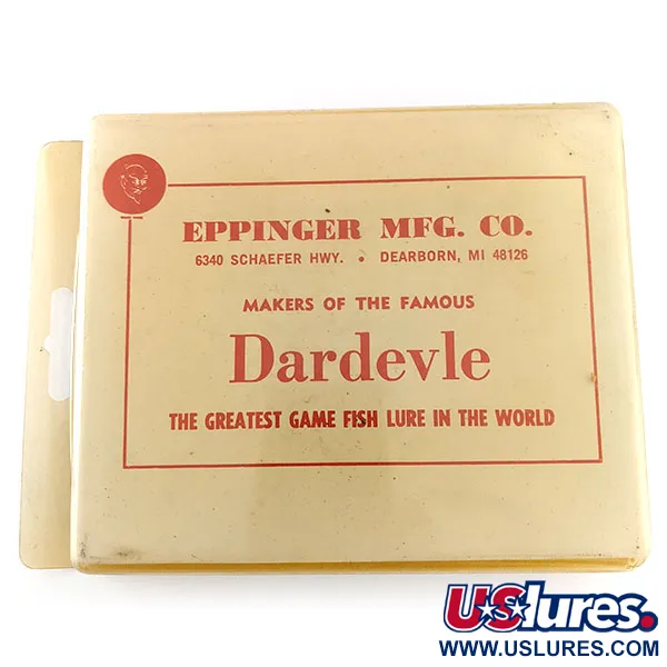 Eppinger Dardevle Kit Set cuillères, Rouge-Blanc/Jaune, #11955