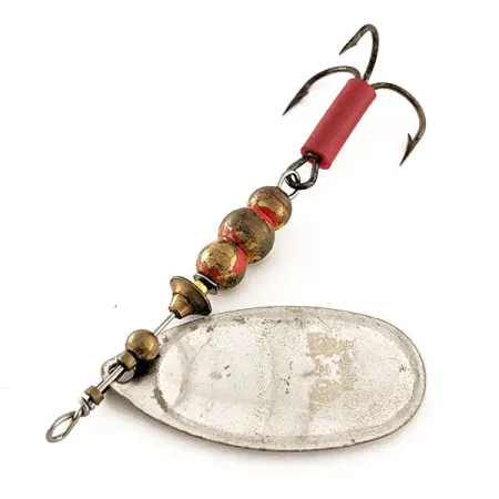 Mepps Aglia 4 Cuiller Tournante, Argent, 9g, Gaine Rouge, #11963