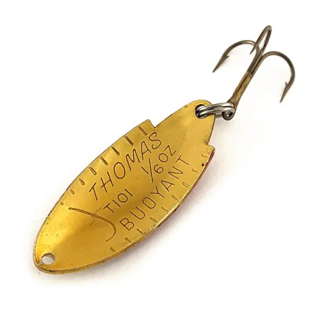 Thomas Buoyant Cuillère, Golden Trout, 5g, Plaquée Or, #11974