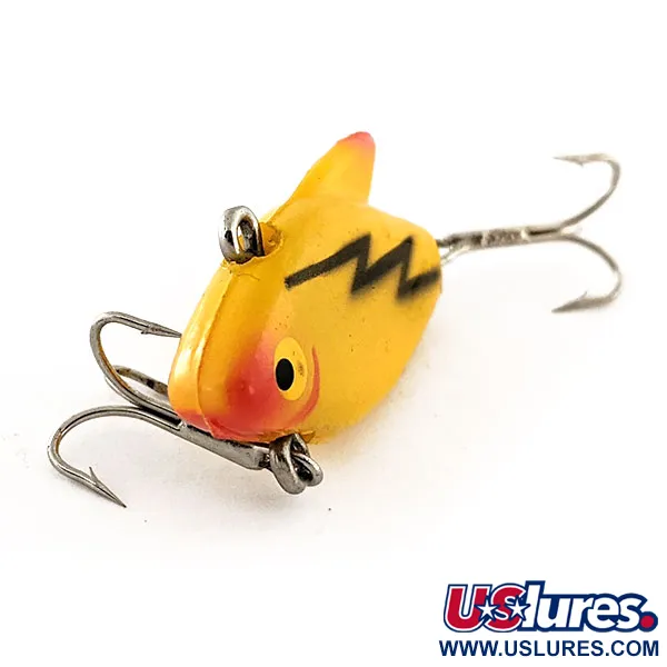 Kmart Kresge #41 leurre coulant, Jaune/Noir, 5g, Attache dos, #11988