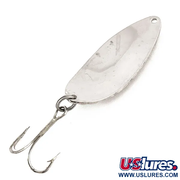 Acme Little Cleo Cuillère, Nickel / Bleu, 11g, Nid d'abeille, #11991