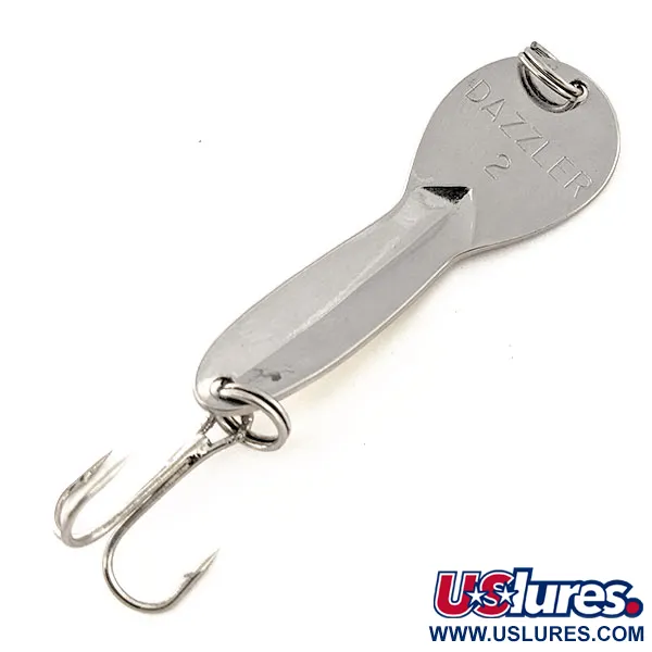 Acme Dazzler #2 UV Cuillère, Nickel / Or, 7g, effet UV, #12000