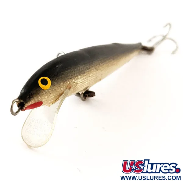Rapala Original Floater F9 Poisson Nageur, S (Argent), 4g, Balsa, #12031