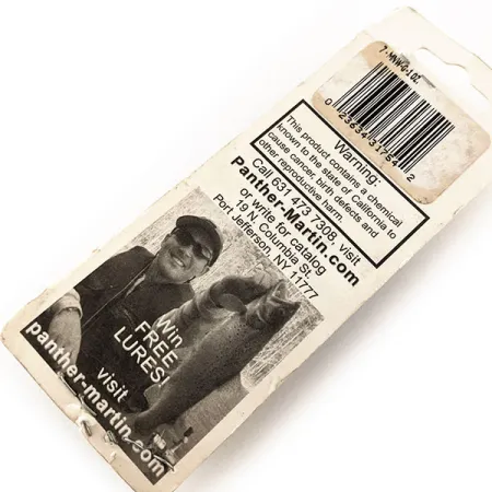 Panther Martin 9 Double Trouble Spinner, Or, 21g, Leurre souple, #12046