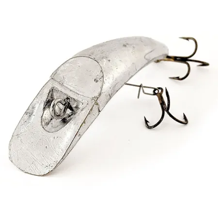 Kmart Kresge #318 Poisson nageur, Argent, 7g, Flottant, Traîne, #12047