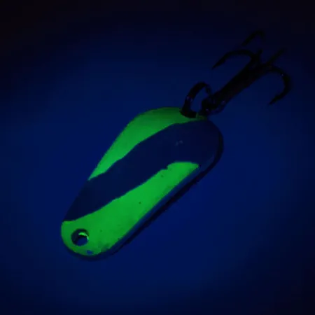 Aeroplane Spinner Aero UV Cuillère, Vert/Blanc/Cuivre, 7g, UV, #12054