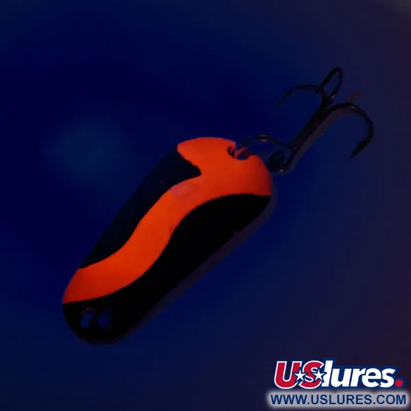 Aeroplane Spinner Aero UV Cuillère, Noir/Rouge/Or, 7g, UV, #12055