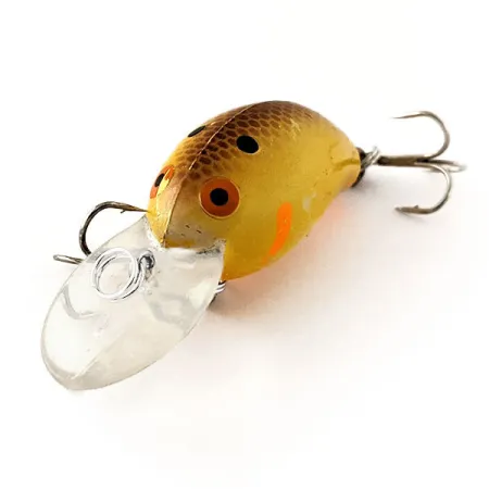 Bomber model B 4A Crankbait, Jaune, 7g, Vintage, #12074