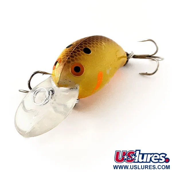 Bomber model B 4A Crankbait, Jaune, 7g, Vintage, #12074
