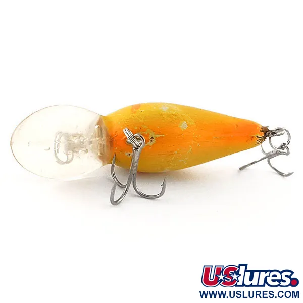 Bomber model B 4A Crankbait, Jaune, 7g, Vintage, #12074