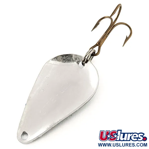 Acme Stee-Lee Cuillère, Bleu / Nickel, 14g, Martelé, #12075