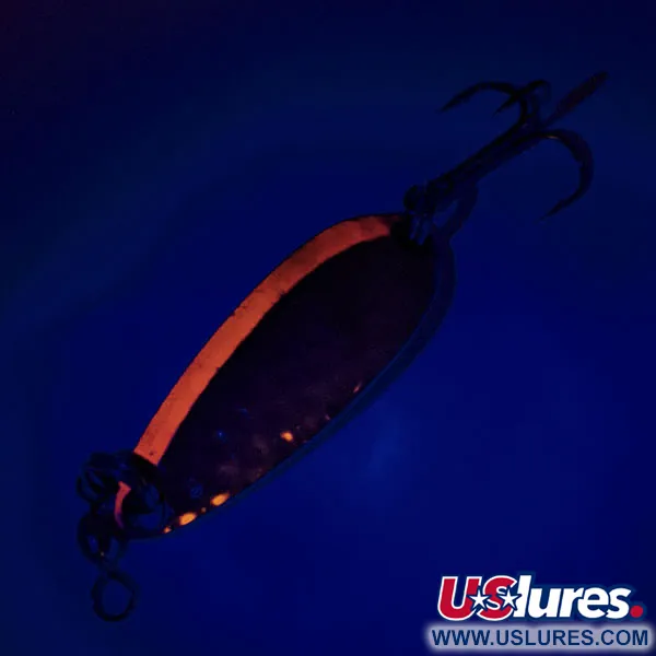 Luhr Jensen Krocodile UV Cuillère, Gold/Orange, 9g, UV-Glow, #12076
