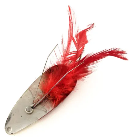 Cuillère Eppinger Weedless Dardevle Dardevlet, Rouge/Blanc/Nickel, 21g, #12089