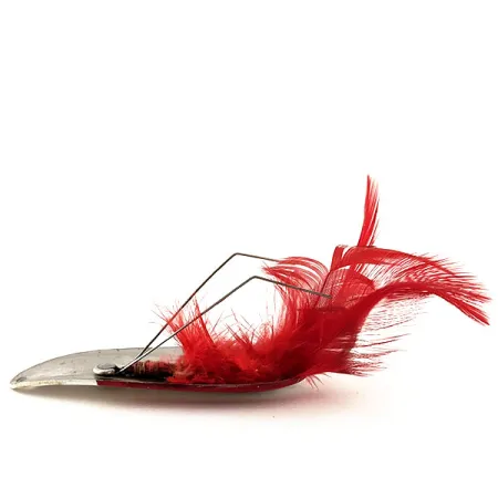 Cuillère Eppinger Weedless Dardevle Dardevlet, Rouge/Blanc/Nickel, 21g, #12089