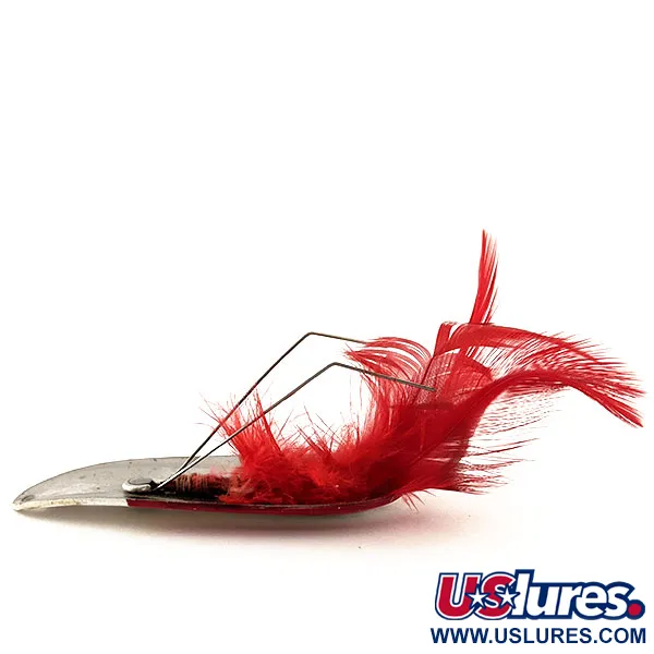 Cuillère Eppinger Weedless Dardevle Dardevlet, Rouge/Blanc/Nickel, 21g, #12089