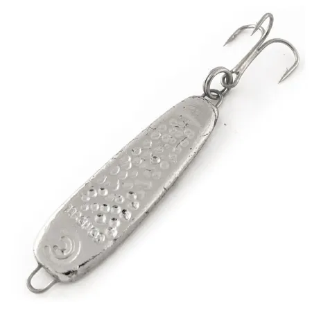 Cotton Cordell CC Spoon Jig Lure, Argent, 11g, Martelée, #12092
