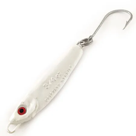 Luhr Jensen Crippled Herring, Pearl, 21g, Cuiller, Simple, #12098