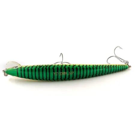 Yo-Zuri Crystal Minnow SP13 Jerkbait, Maquereau Vert, 23g, #12099