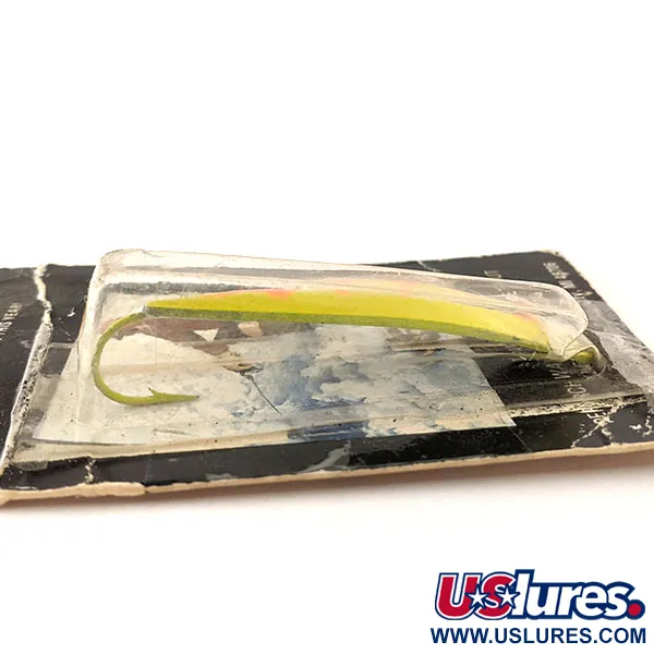 G.W's ice fishing Lures Leurre, Chartreuse/Orange, 17g, Anti-herbe, #12104