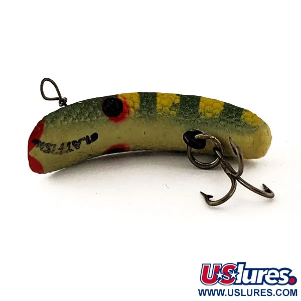 Yakima Bait FlatFish F3, Frog, 0,9g, Poisson Nageur Vintage, #12109