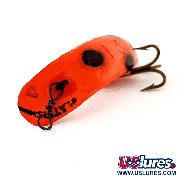 Yakima Bait FlatFish F3 Leurre, Rouge/Noir, 0.9g, Flottant, #12110