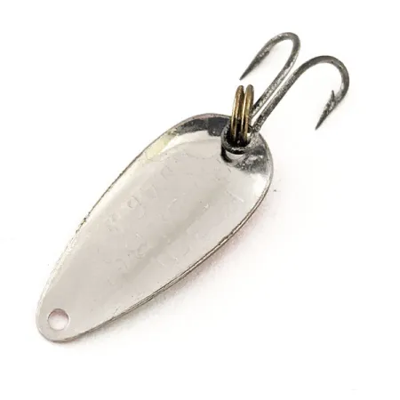 Nebco FlashBait 466 UV Cuiller, Nickel martelé / Rouge, 1g, UV, #12115