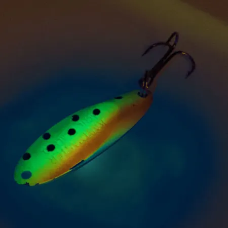 Cuillère Acme Kastmaster UV, Fire, 10,5g, UV réactif, #12143