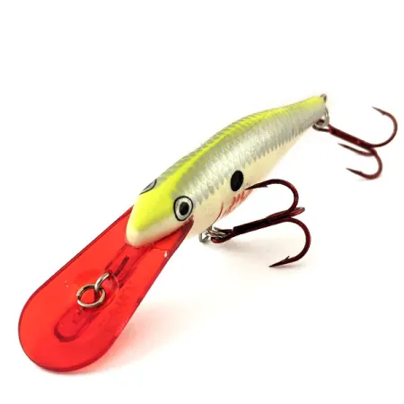 Rapala Shad Rap Deep Runner 07 Leurre, BSCD, 8g, Bavette Rouge, #12158