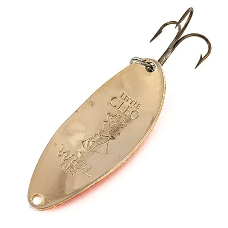 Little Cleo (Hula Girl) Cuillère, Or / Orange, 14g, Logo Danseuse, #12166