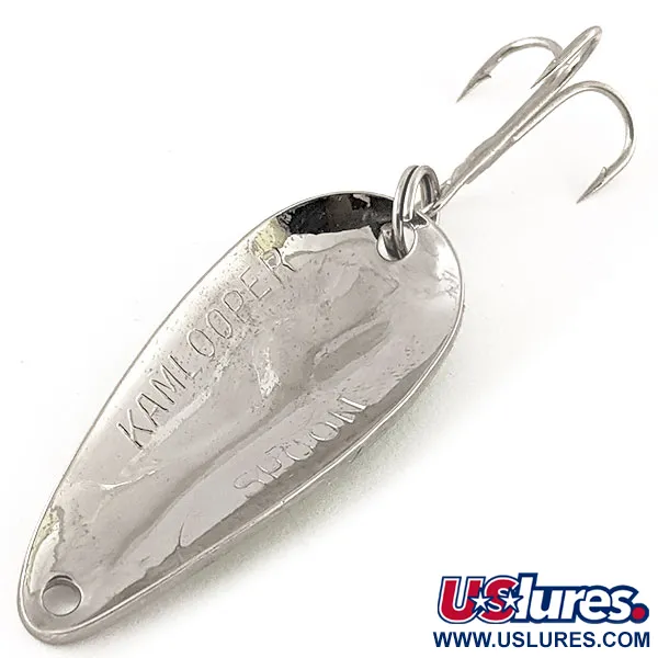 Acme Kamlooper Cuillère, Vert/Nickel, 11g, Motif ondulé, #12168