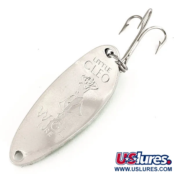 Seneca Little Cleo Glow Cuiller, Vert/Blanc/Nickel, 10g, #12190