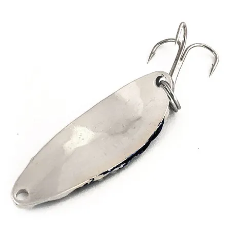 Acme Little Cleo Cuillère, Bleu/Argent, 7g, Motif Alvéolé, #12193